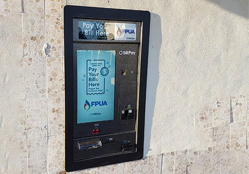 In-wall Bill Payment Kiosk