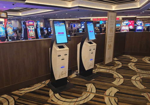 Paris Las Vegas Hotel Check-In Kiosks