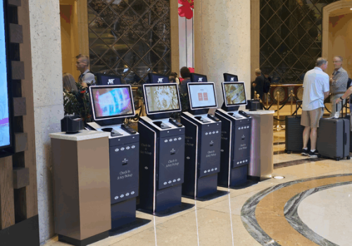 The Venetian Resort Check-In Kiosks